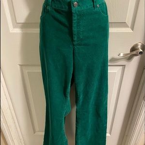 Talbots Stretch Corduroy Bootcut Pants SZ10
